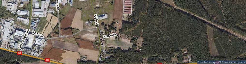 Zdjęcie satelitarne Kopernika Mikołaja ul.